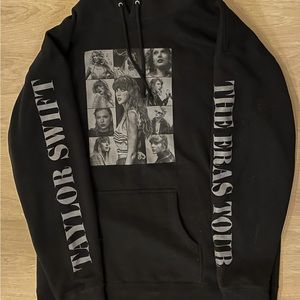 Taylor Swift ERAS TOUR BLACK HOODIE